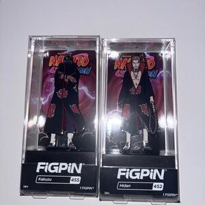 FiGPiN Naruto Shippuden Kakuzu and Hidan Collectible Pins